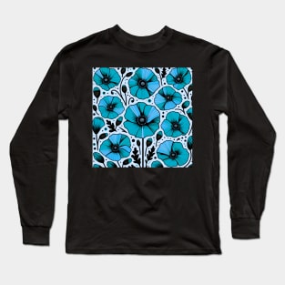 Poppy Flower Long Sleeve T-Shirt